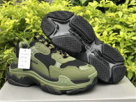 Balenciaga Triple-S Black/Army Green