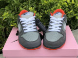 Authentic Nike Dunk Low Medium Grey/White/Dark Grey GS