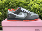 Authentic Nike Dunk Low Medium Grey/White/Dark Grey GS