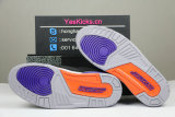 Authentic Air Jordan 3 “Court Purple”
