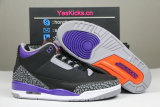 Authentic Air Jordan 3 “Court Purple”