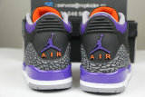 Authentic Air Jordan 3 “Court Purple”