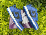 Authentic Nike SB Dunk Low White/Blue/Black