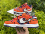 Authentic Nike SB Dunk Low Violet Blend Bold Orange