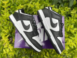 Authentic Nike SB Dunk Low White/Black GS