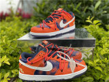 Authentic Nike SB Dunk Low Violet Blend Bold Orange