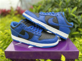 Authentic Nike SB Dunk Low White/Blue/Black
