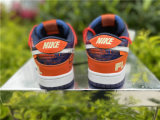 Authentic Nike SB Dunk Low Violet Blend Bold Orange