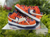 Authentic Nike SB Dunk Low Violet Blend Bold Orange