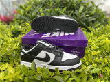 Authentic Nike SB Dunk Low White/Black GS