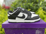 Authentic Nike SB Dunk Low White/Black GS