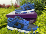 Authentic Nike SB Dunk Low White/Blue/Black
