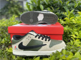 Authentic Nike SB Dunk Low Beige/Army Green GS