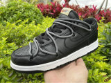 Authentic Nike SB Dunk Low Black/White GS