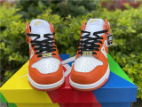 Authentic Supreme x Nike SB Dunk High “Stars Orange” GS