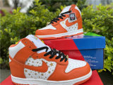 Authentic Supreme x Nike SB Dunk High “Stars Orange” GS