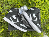 Authentic AMBUSH x Nike Dunk High Black-White Noir GS