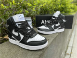 Authentic AMBUSH x Nike Dunk High Black-White Noir GS