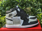 Authentic Air Jordan 1 High OG WMNS “Silver Toe”