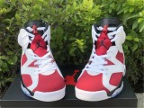 Authentic Air Jordan 6 GS “Carmine” 2021