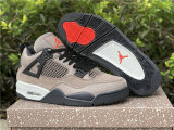 Authentic Air Jordan 4  GS “Taupe Haze”
