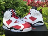 Authentic Air Jordan 6 GS “Carmine” 2021