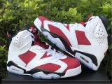 Authentic Air Jordan 6 GS “Carmine” 2021