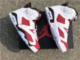 Authentic Air Jordan 6 GS “Carmine” 2021