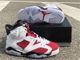 Authentic Air Jordan 6 GS “Carmine” 2021