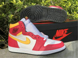 Authentic Air Jordan 1 High OG “Light Fusion Red” GS