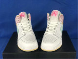 Authentic Air Jordan 1 Mid GS “Paint Drip”