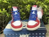 Authentic Trophy Room x Air Jordan 1 High OG（Women Size & Blue LACES）