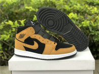 Authentic Air Jordan 1 Mid “Wheat”