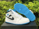Authentic Air Jordan 1 Mid “Laser Blue”