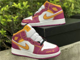 Authentic Air Jordan 1 Mid GS “Day of the Dead”