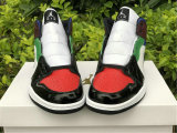 Authentic Air Jordan 1 Mid SE Noir/Unversite Rouge/Blanc