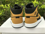 Authentic Air Jordan 1 Mid GS “Wheat”