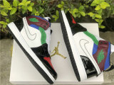 Authentic Air Jordan 1 Mid SE Noir/Unversite Rouge/Blanc