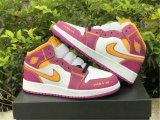 Authentic Air Jordan 1 Mid GS “Day of the Dead”