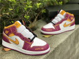 Authentic Air Jordan 1 Mid GS “Day of the Dead”