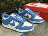 Authentic Nike Dunk Low Sail/Coast-University Gold GS