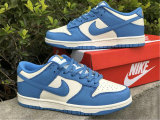 Authentic Nike Dunk Low Sail/Coast-University Gold GS
