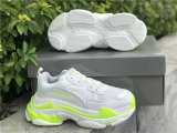 Balenciaga Triple-S White/Fluorescent Green