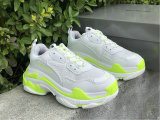 Balenciaga Triple-S White/Fluorescent Green