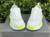 Balenciaga Triple-S White/Fluorescent Green