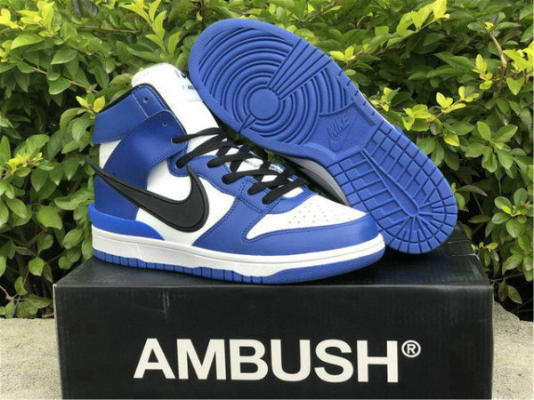 Authentic Ambush x Nike Dunk High “Deep Royal”