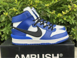 Authentic Ambush x Nike Dunk High “Deep Royal”
