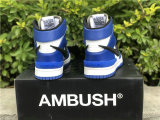 Authentic Ambush x Nike Dunk High “Deep Royal”