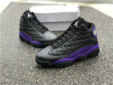 Authentic Air Jordan 13 Black/Purple