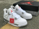 Authentic Air Jordan 4 “White Oreo”